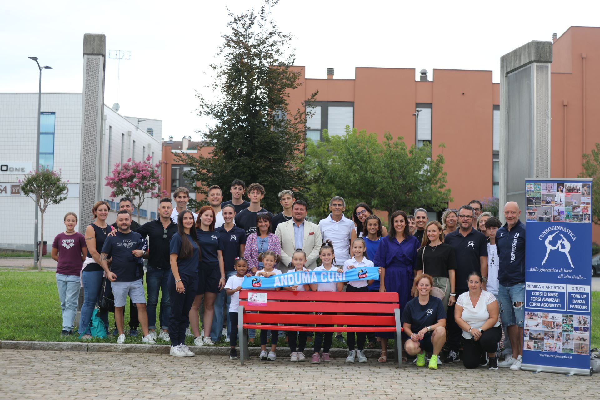Inaugurazione panchina