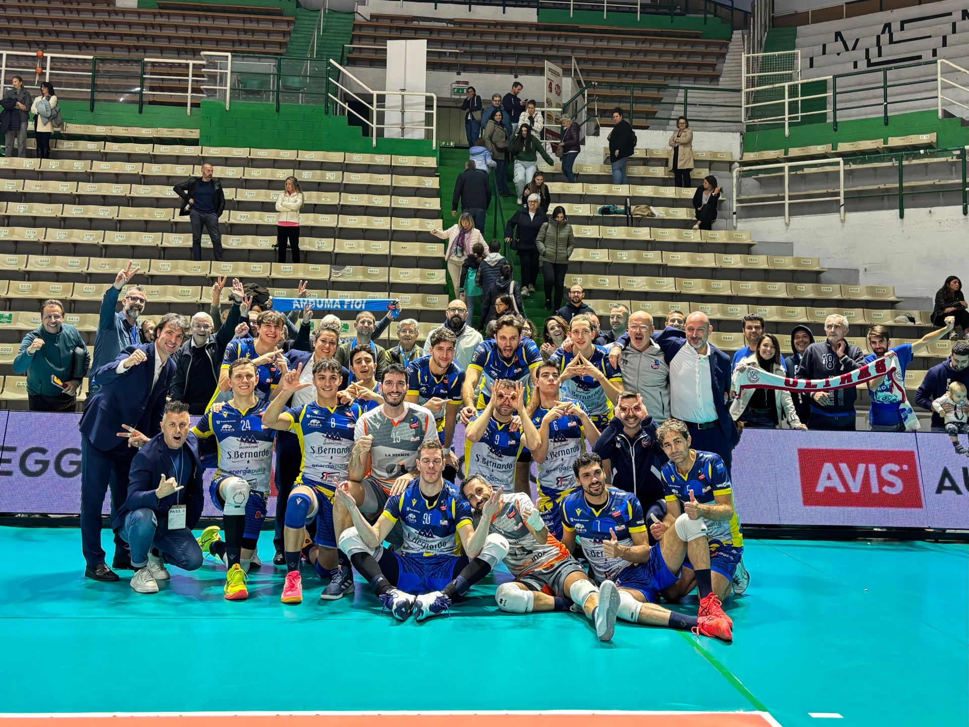 Cuneo vince a Siena