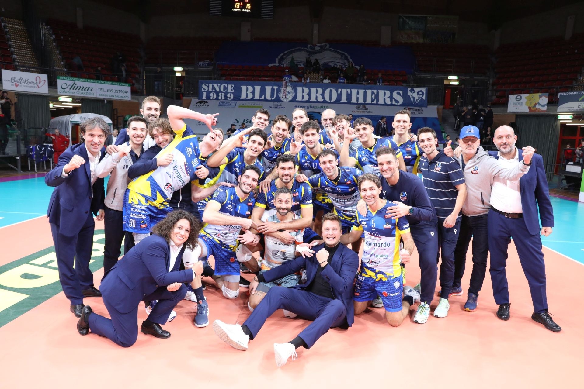 Cuneo vince 3-2 contro Acicastello