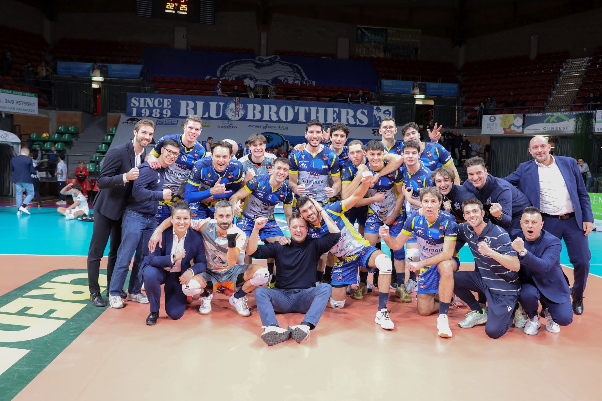 Cuneo vince 3-1 contro Fano