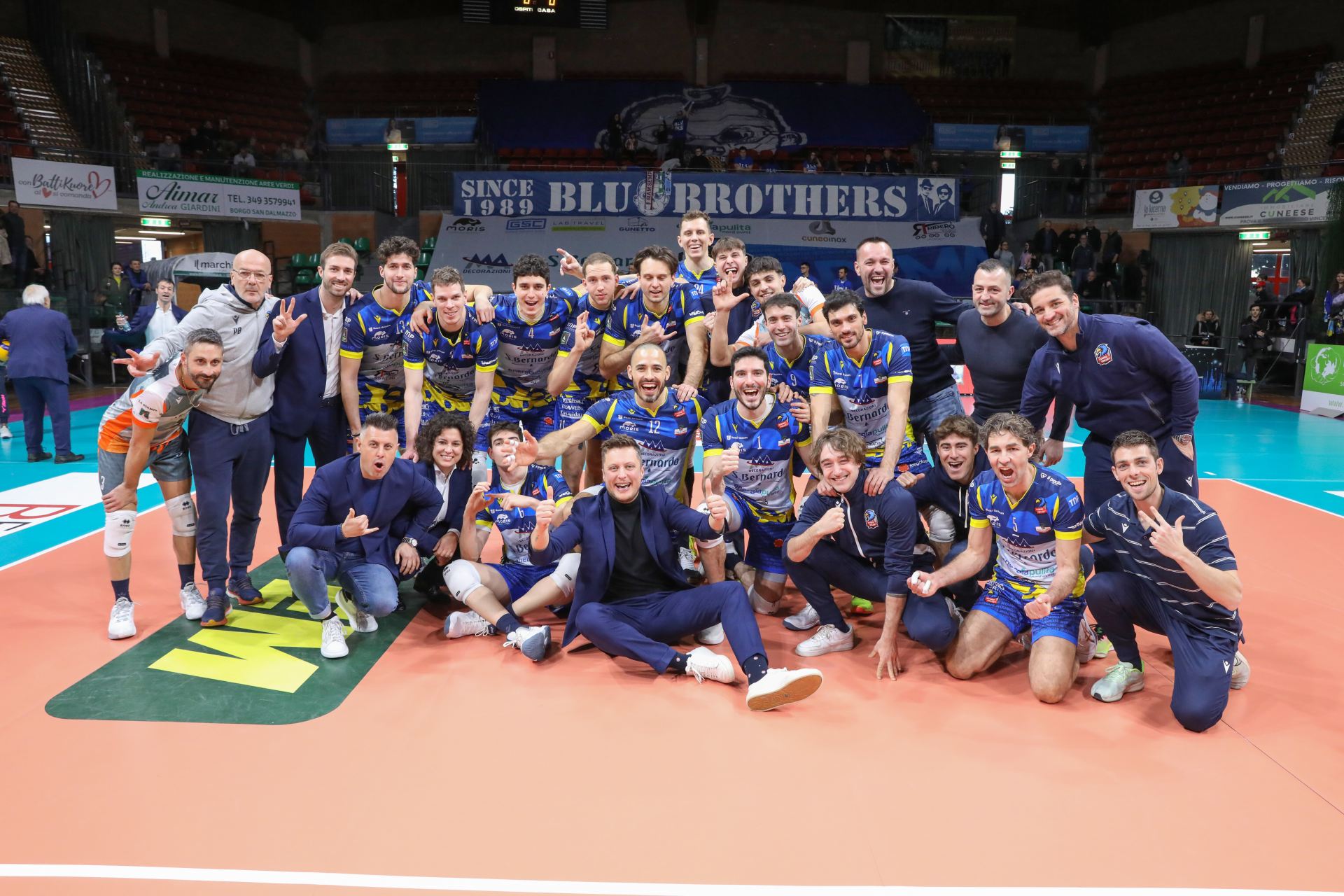 Cuneo vince 3-0 con Palmi