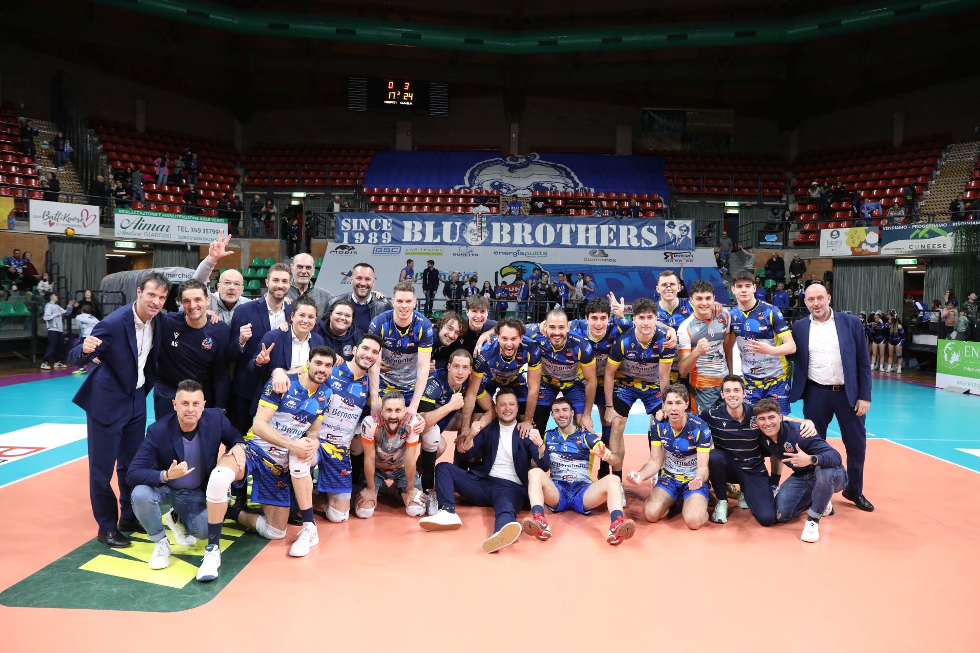 Cuneo vince 3-0 con Pineto