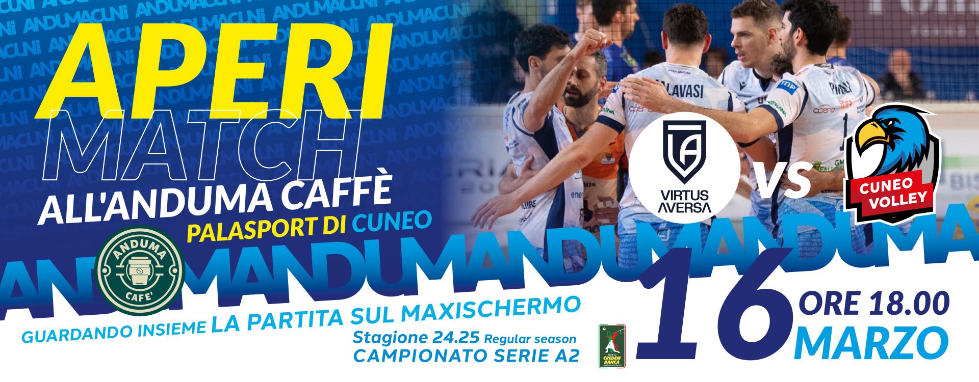 APERIMATCH Aversa VS Cuneo
