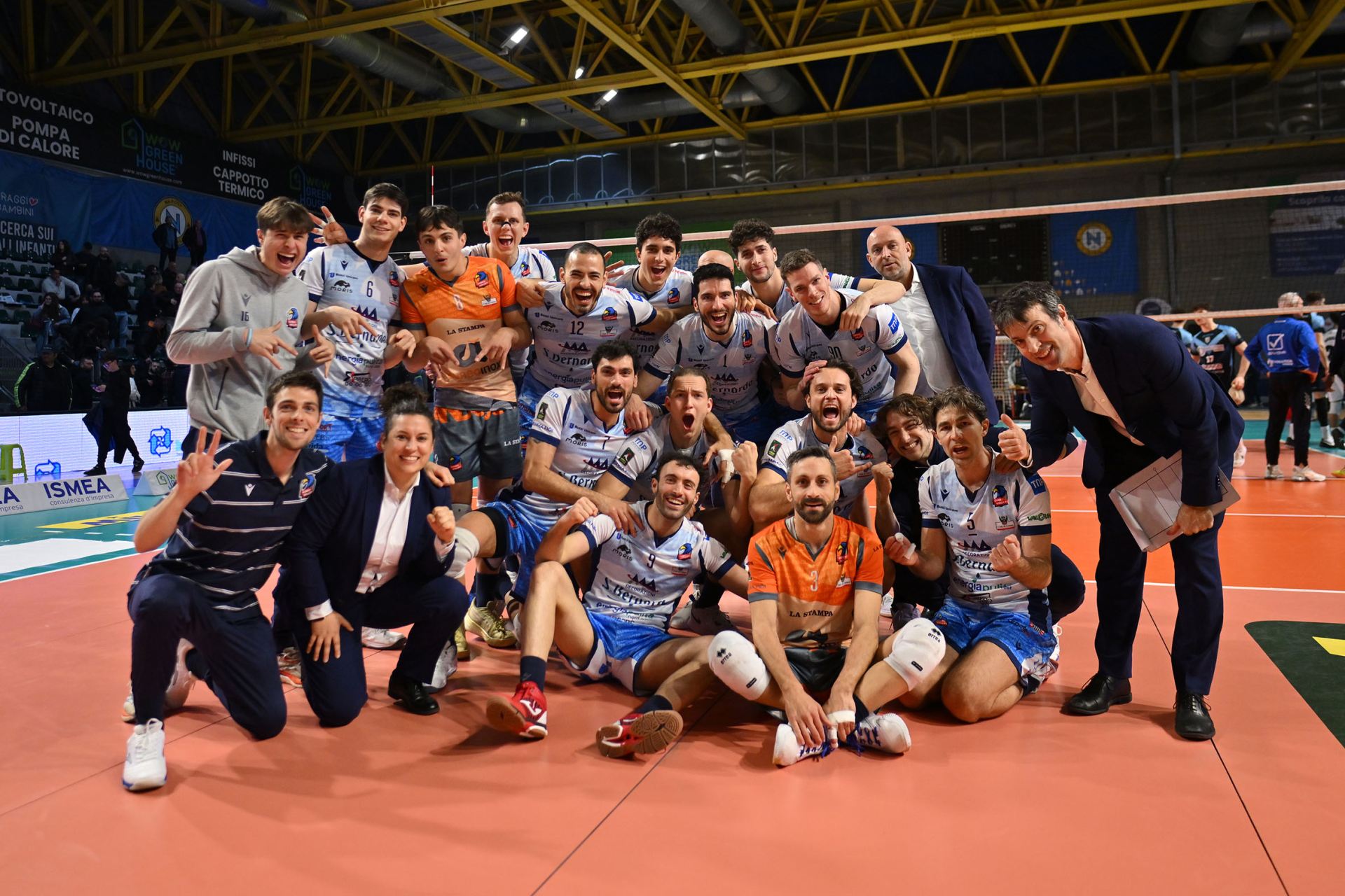 Cuneo vince 3-1 ad Aversa e chiude al 4° posto la regular season