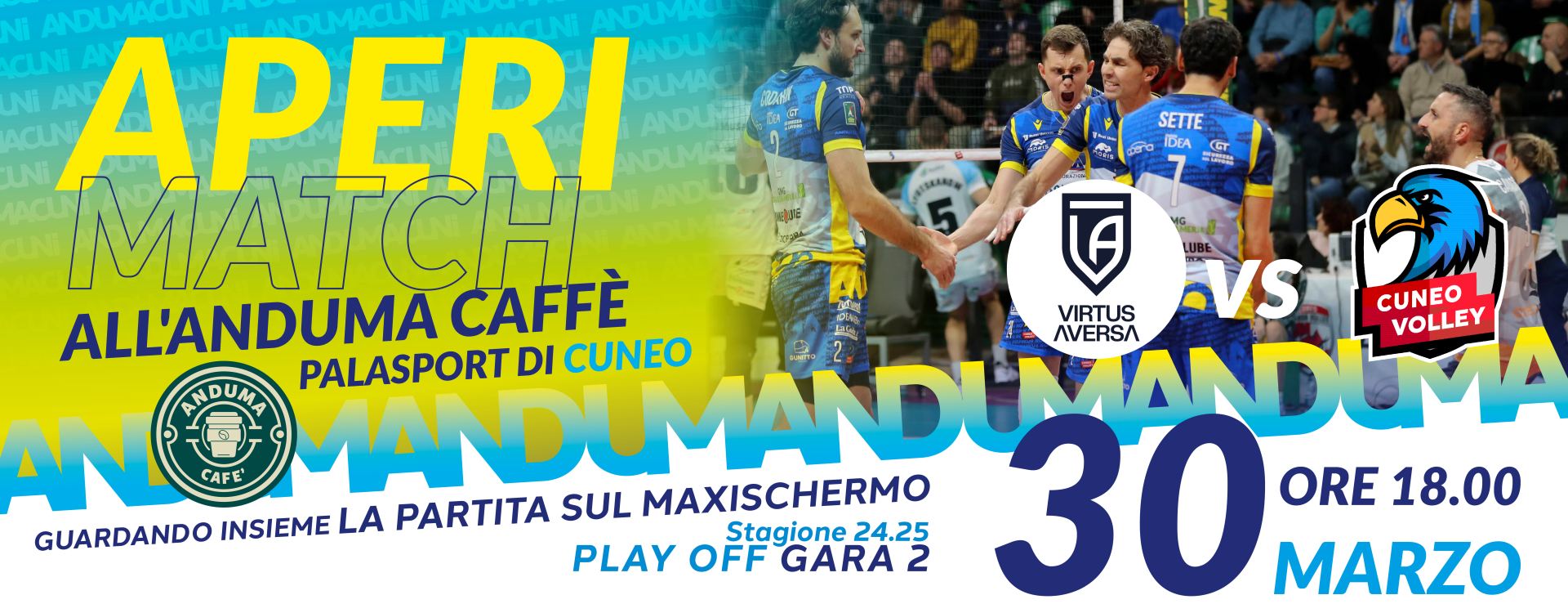 APERI MATCH 30 marzo Gara 2 Playoff