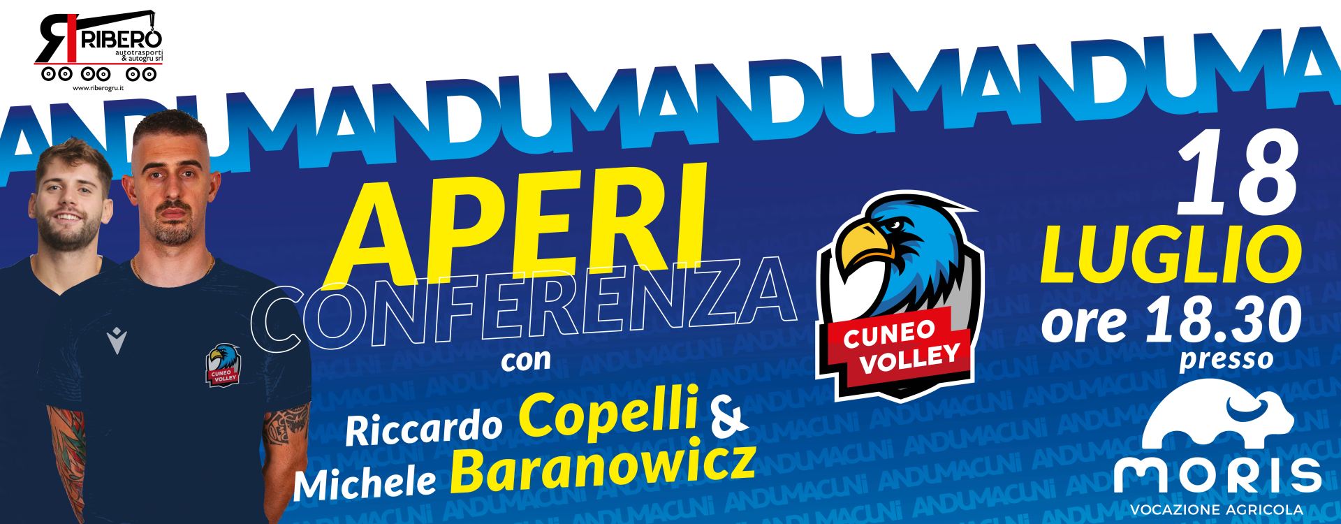 18 Luglio Apericonferenza con BARANOWICZ e COPELLI footer