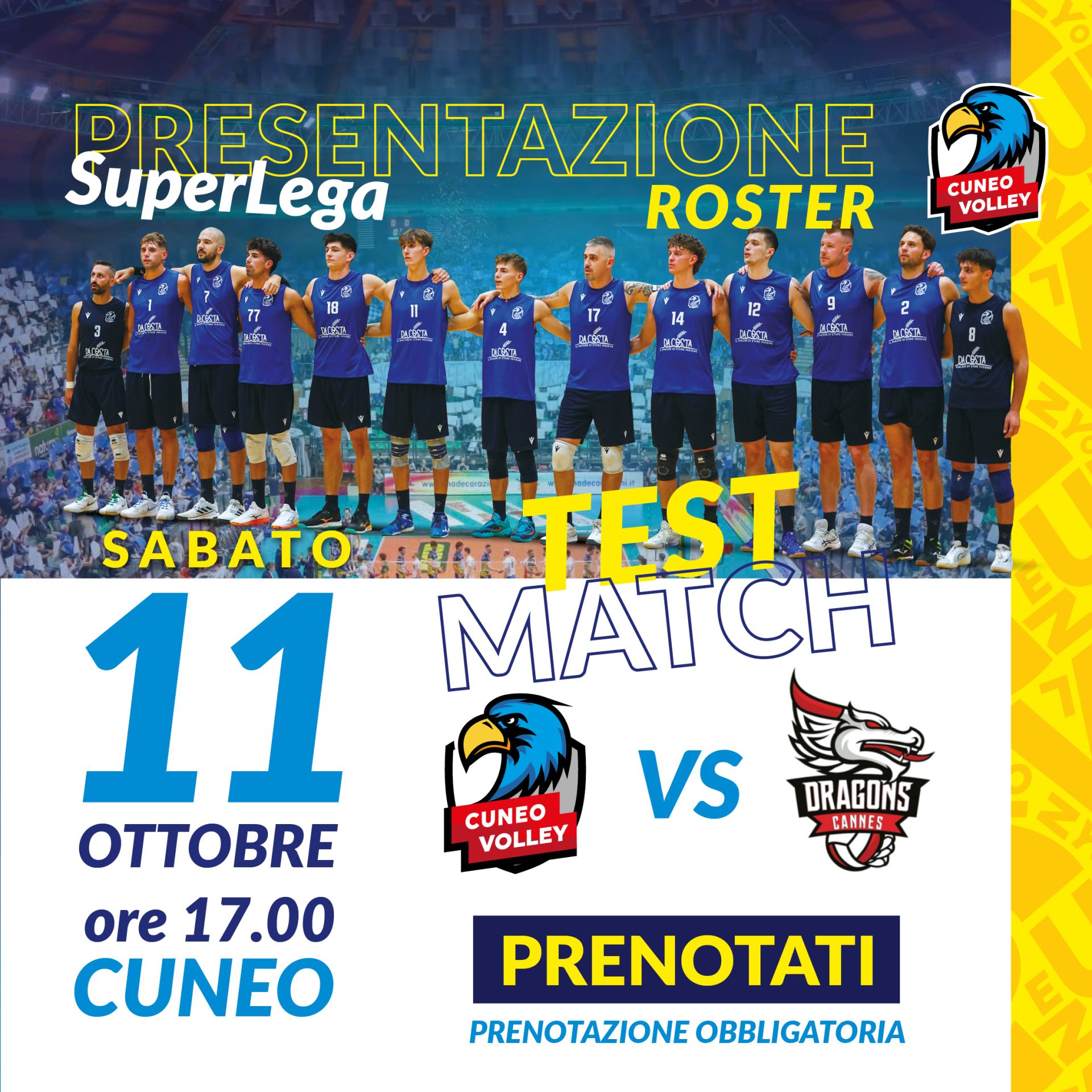 Presentazione Superlega 11 ottobre