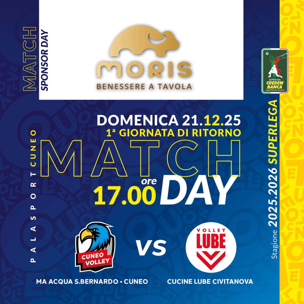 Match Program Moris 21 Dicembre