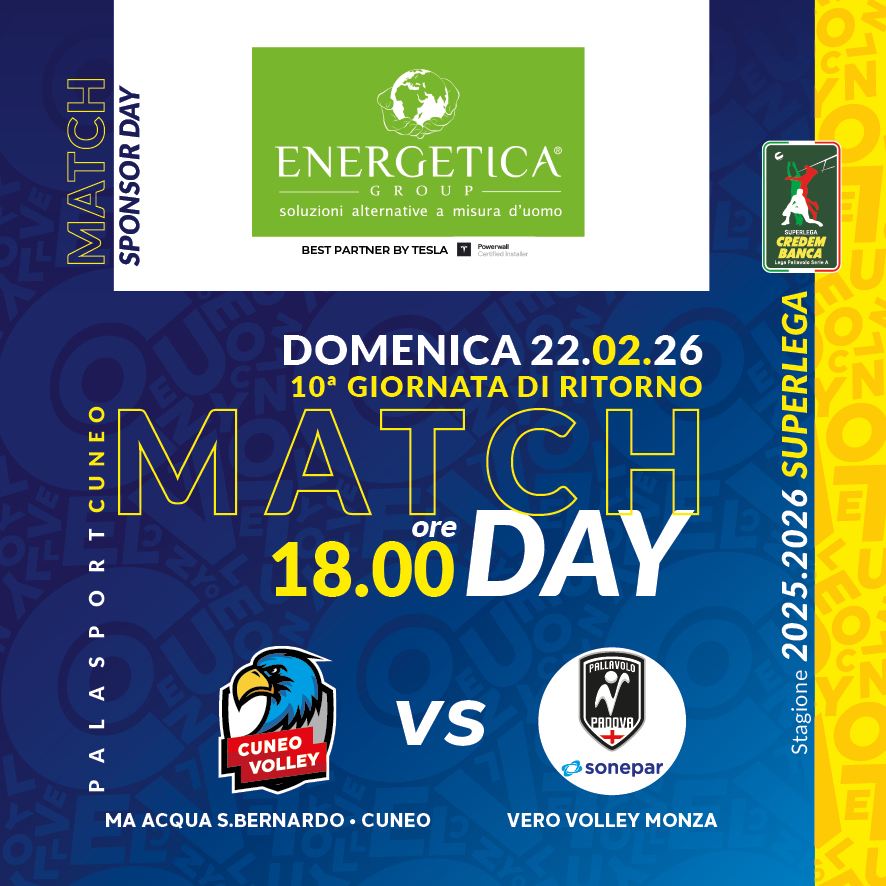 Match Program Energetica 22 Febbraio