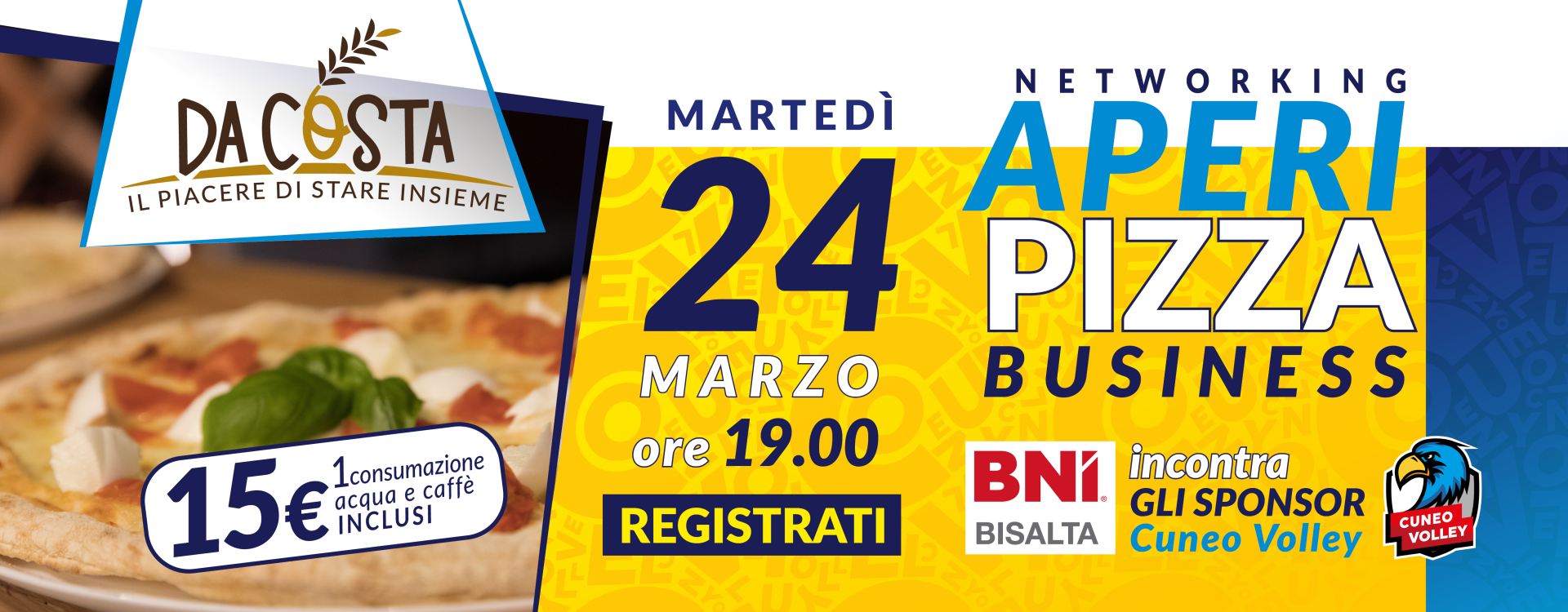 APERIPIZZA BNI e sponsor