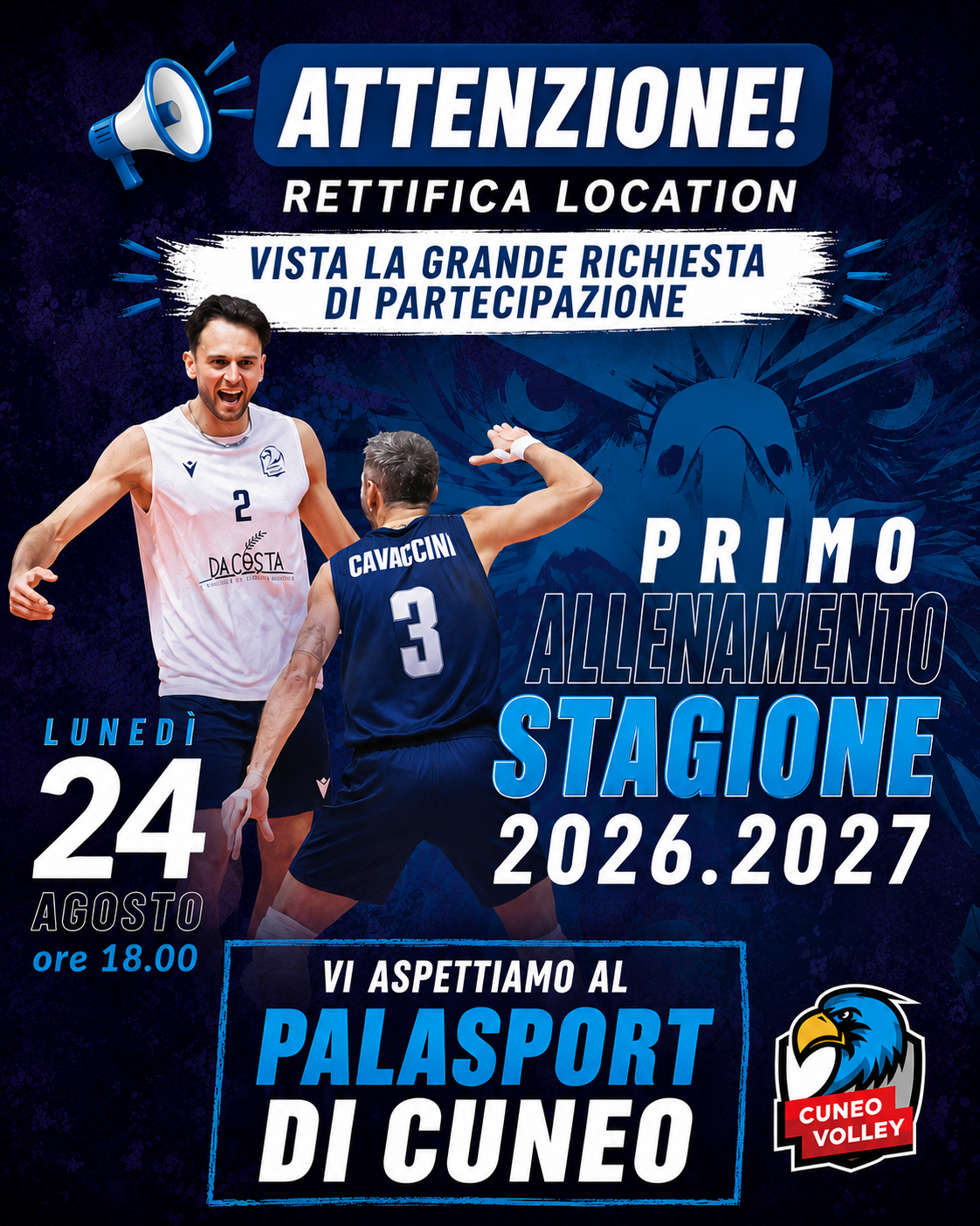 Primo allenamento stagione 26.27