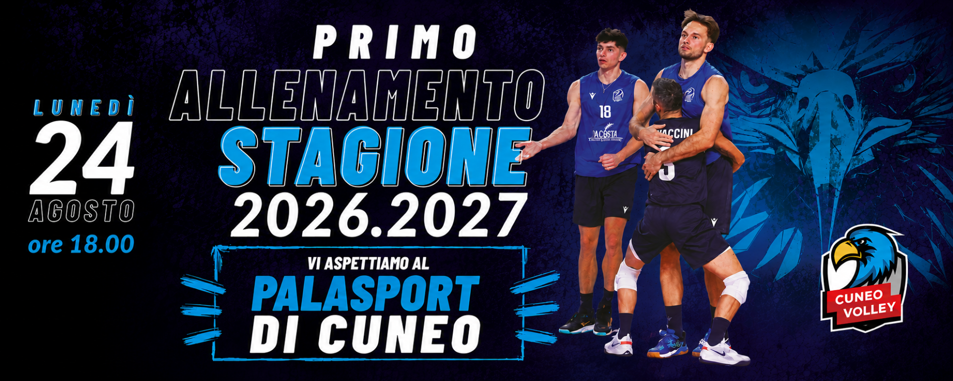 Primo allenamento stagione 26-27