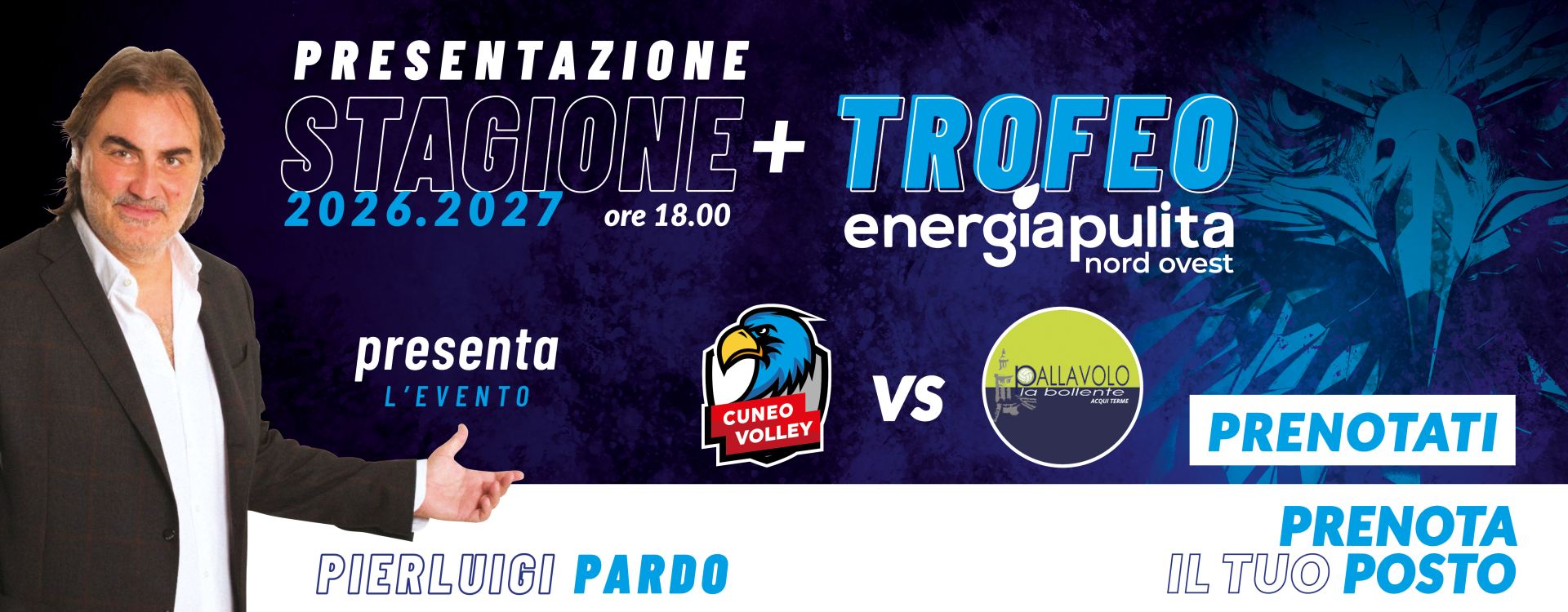 Presentazione Squadra Cuneo Volley Superlega 26-27