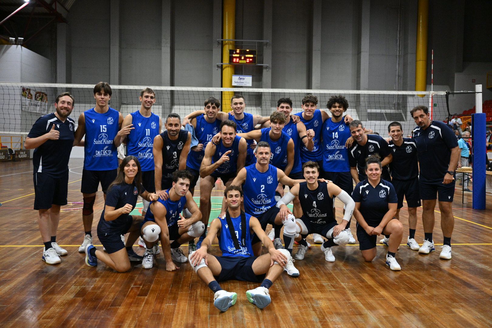 Acqua Sant'Anna Cuneo vince 3-0