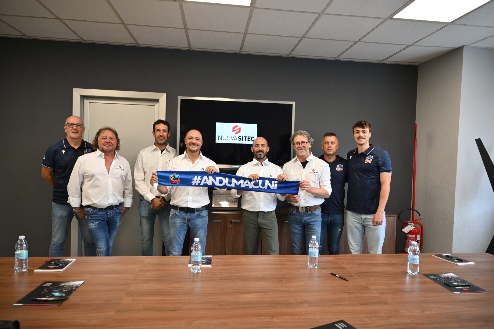 Thibault Loubeyre presentato presso la sede dello sponsor Nuova Sitec 