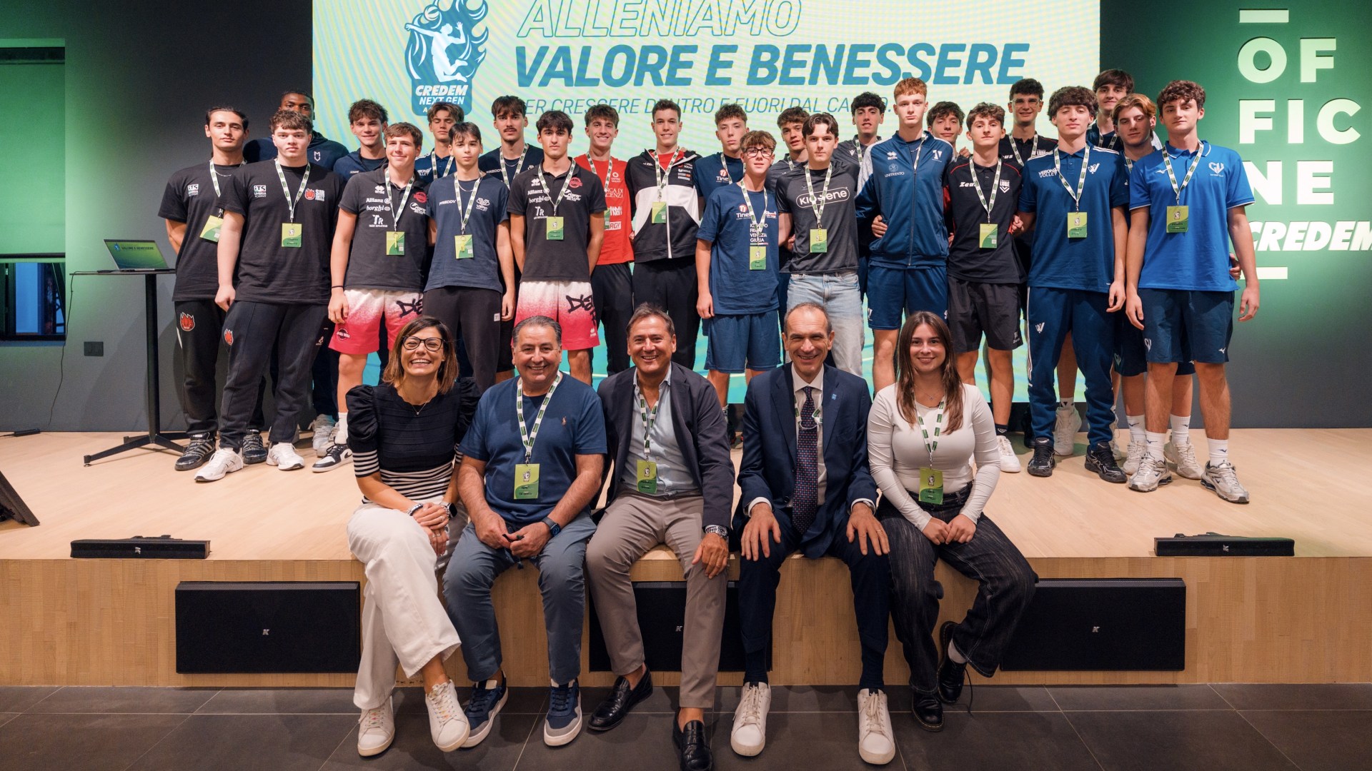 Foto di gruppo dell’evento Credem