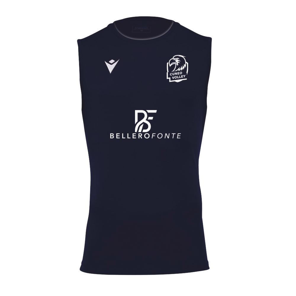 Canotta blu navy