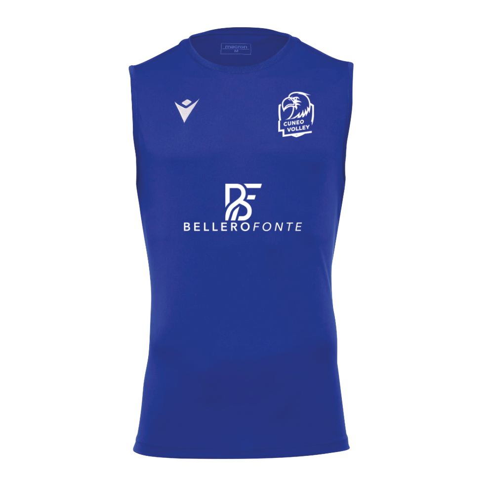 Canotta blu royal