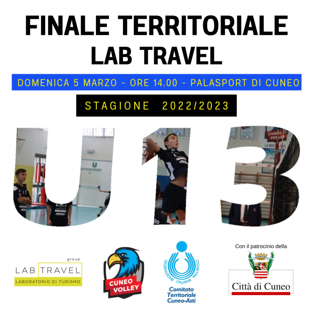 Cuneo ospita la Finale Territoriale Under 13 Lab Travel_2