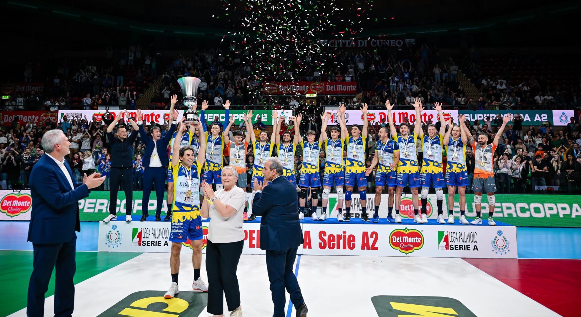 CuneoVolley premiazione e promozione in SuperLega 2025